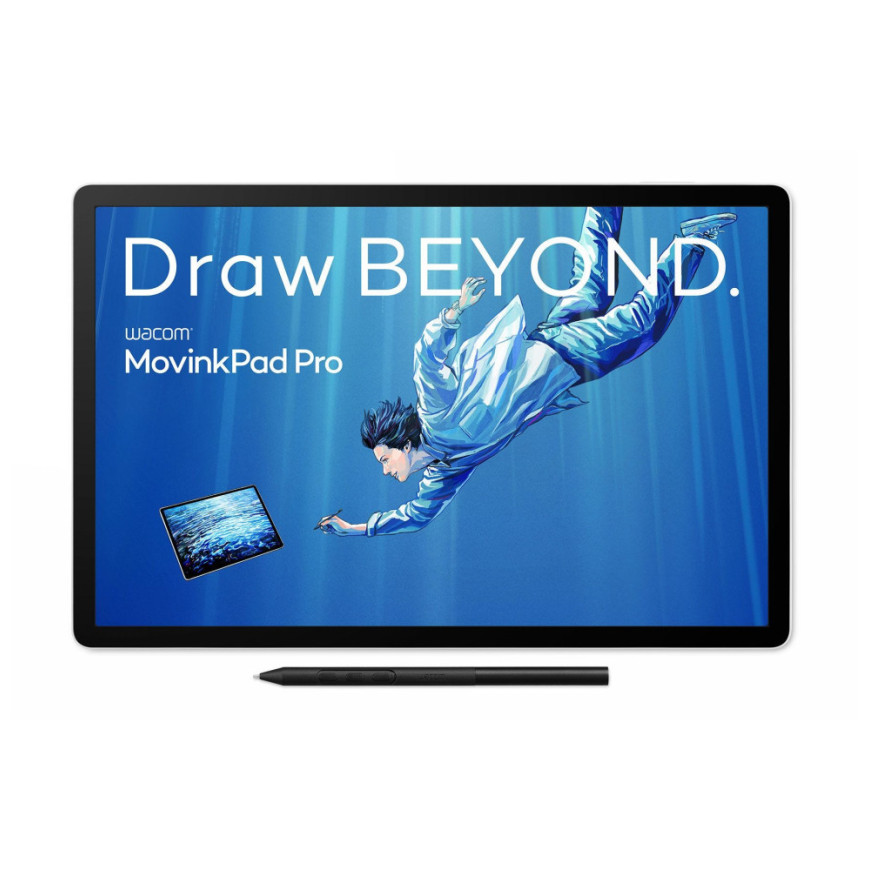 Écran tactile android à stylet Wacom movinkpad Pro 14 : tablette graphique avec écran 14" OLED (DTHA140L0B)