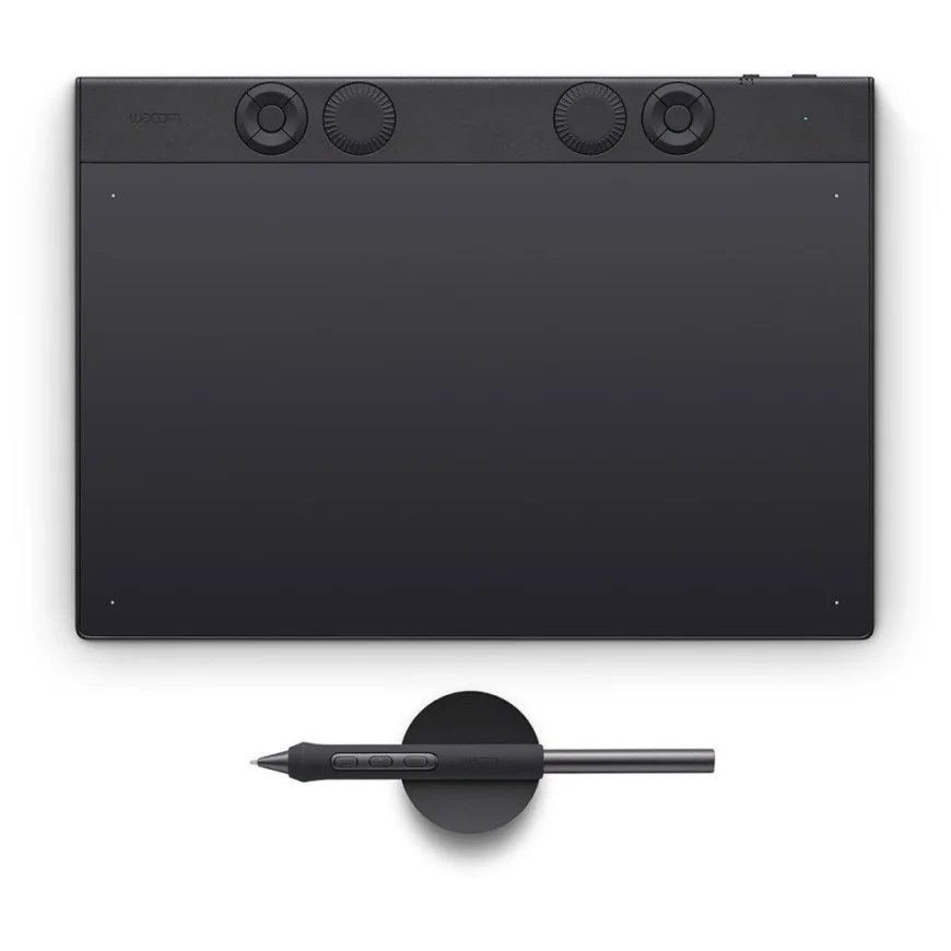 TABLETTE GRAPHIQUE À STYLET WACOM INTUOS PRO MEDIUM - BLUETOOTH (PTK670K0B)