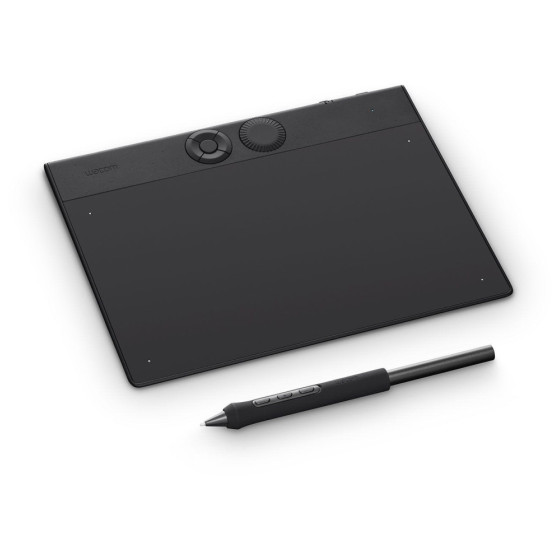 Tablette graphique à stylet Wacom intuos Pro medium - Bluetooth (PTK670K0B)