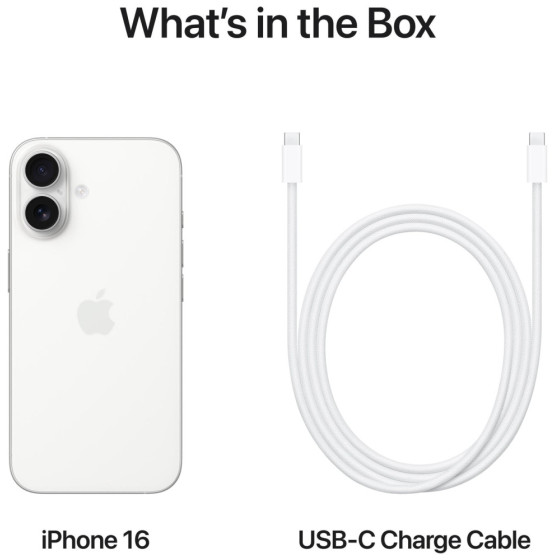 iPhone 16 Plus 512 Go | Couleur blanc (MY1X3ZD/A)