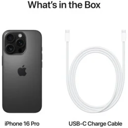  iPhone 16 Pro 256 Go | Couleur Titane noir (MYNH3ZD/A)