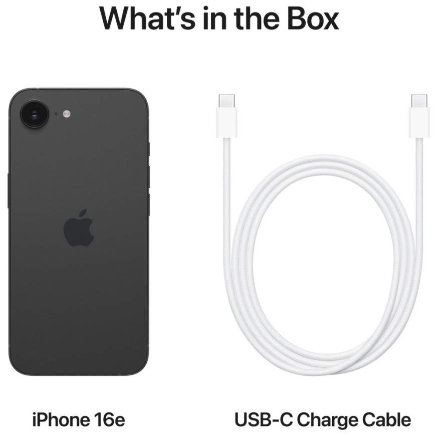iPhone 16e 256 Go | Couleur noir (MD1T4)