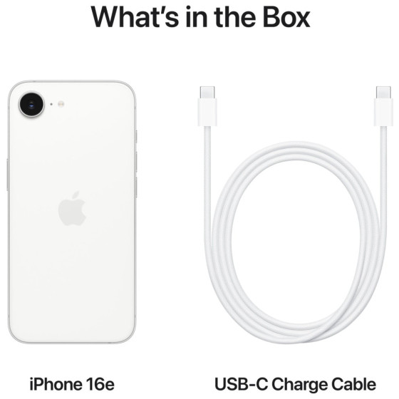 iPhone 16e 512 Go | Couleur blanc (MD274)