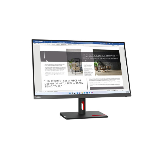 Écran 27" Full HD Lenovo ThinkVision S27I-30 (63DFKAT4EU)