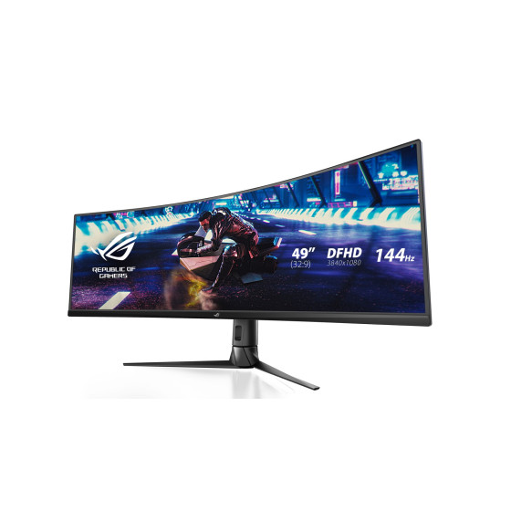 Écran plat de PC Asus ROG Strix XG49VQ 124,5 CM (49") 3840 X 1080 pixels Full HD Ultra large LED noir (90LM04H0-B01170)