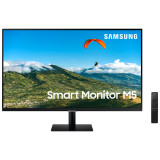 Écran intelligent 27" Full HD Samsung M5 avec connectivité mobile (LS27AM500NMXZN)