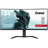 Écran plat de PC Iiyama g-master GB3467WQSU-B5 86,4 CM (34") 3440 X 1440 pixels ultrawide quad HD LED noir (GB3467WQSU-B5)