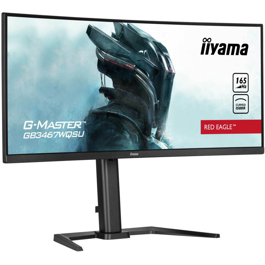 Écran plat de PC Iiyama g-master GB3467WQSU-B5 86,4 CM (34") 3440 X 1440 pixels ultrawide quad HD LED noir (GB3467WQSU-B5)