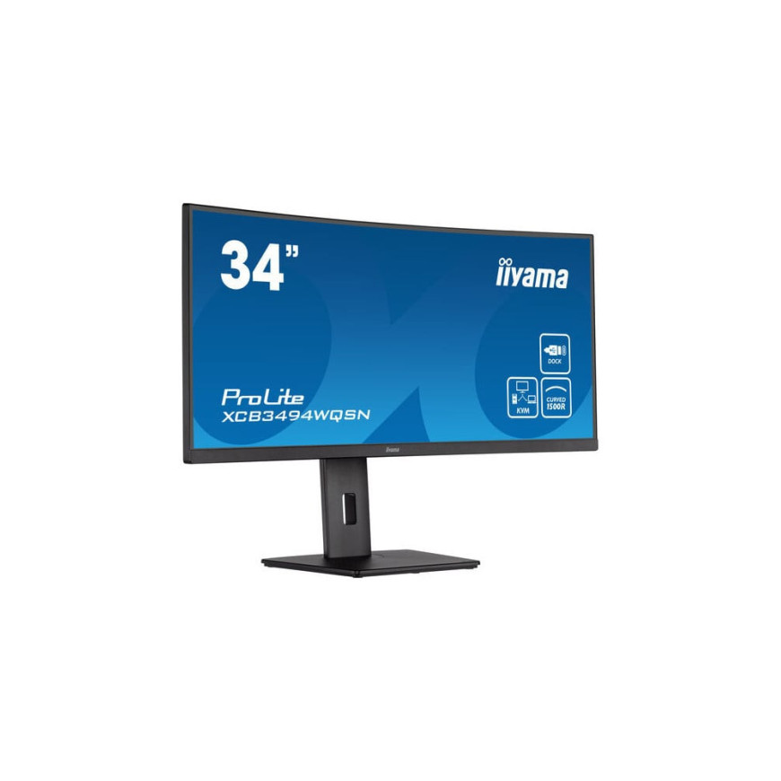 Iiyama prolite XCB3494WQSN-B5 LED display 86,4 CM (34") 3440 X 1440 pixels ultrawide quad HD noir (XCB3494WQSN-B5)