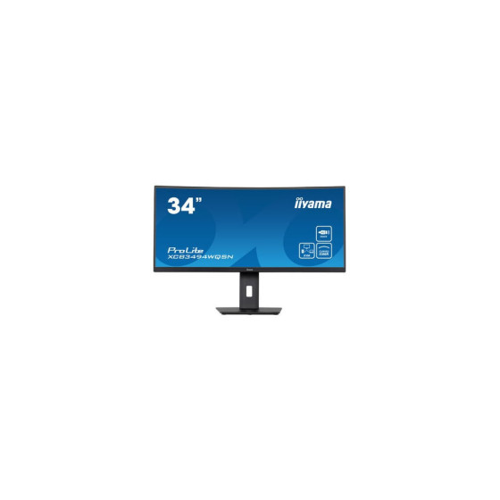 Iiyama prolite XCB3494WQSN-B5 LED display 86,4 CM (34") 3440 X 1440 pixels ultrawide quad HD noir (XCB3494WQSN-B5)