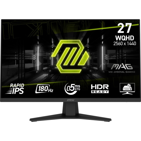 Écran Gaming 27" Full HD MSI mag 274QF (9S6-3CE41H-009)