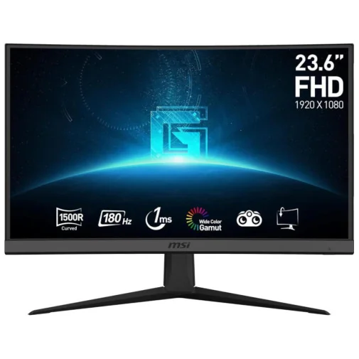 ÉCRAN INCURVÉ GAMING 24" FULL HD MSI G24C6 E2 (9S6-3BA01T-058) - Ecrans de PC - Rightech - le bon choix