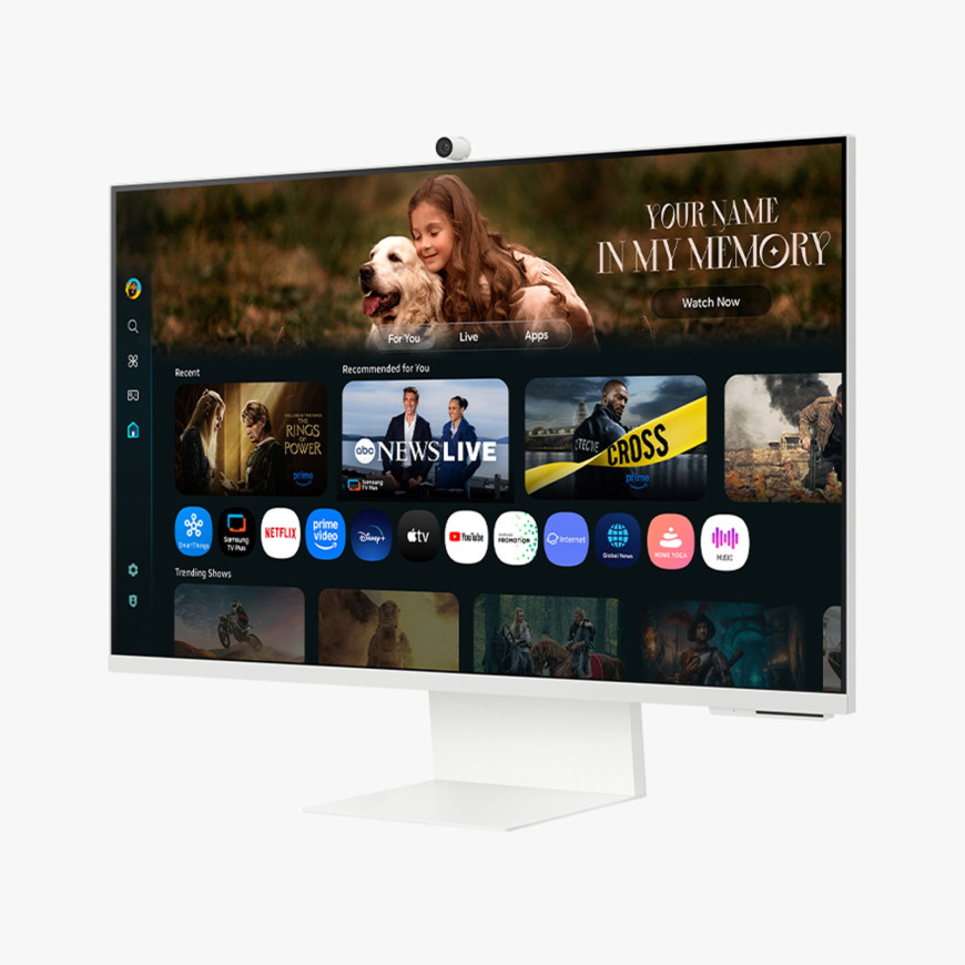 Écran Smart AI 32" Samsung M8 M80F UHD 4K avec camera (LS32FM801UUXEN)
