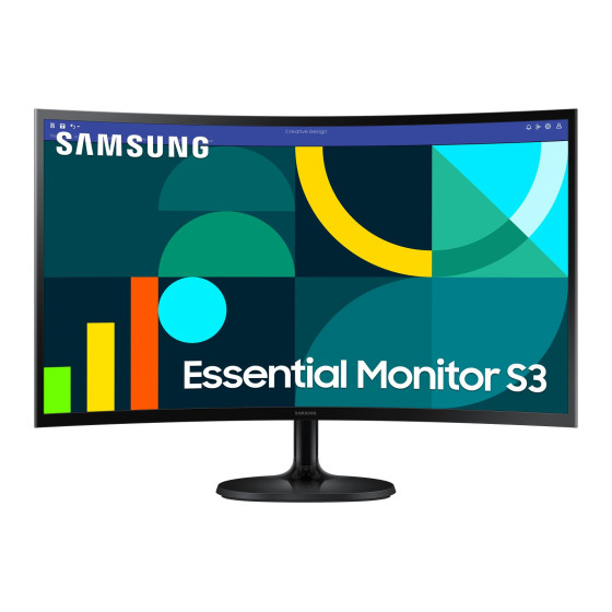 Écran 27" incurvé Gaming Full HD Samsung Essential S3 S36GD (LS27D360GAUXEN)