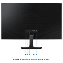 ÉCRAN 27" INCURVÉ GAMING FULL HD SAMSUNG ESSENTIAL S3 S36GD (LS27D360GAUXEN)