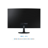 Écran 27" incurvé Gaming Full HD Samsung Essential S3 S36GD (LS27D360GAUXEN)