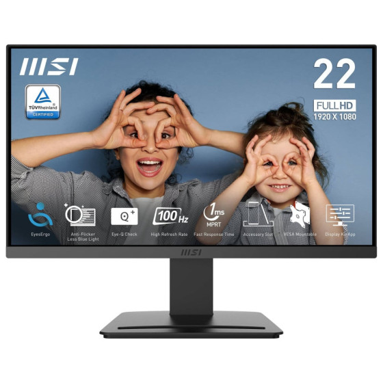 Écran 21.45” Full HD MSI Pro MP223 E2 (9S6-3PB9CH-018)