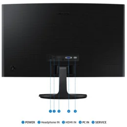  ÉCRAN 24" INCURVÉ&nbsp;FULL HD SAMSUNG ESSENTIAL S3 S36GD (LS24D360GAUXEN)