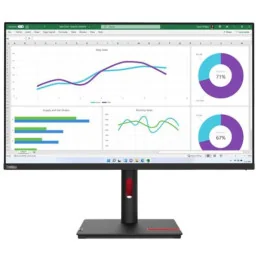 ÉCRAN PLAT 32" LENOVO THINKVISION T32H-30 QHD (63D3GAT1EU)