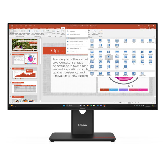 Écran plat 27" Lenovo ThinkVision T27-40 (64A5MAT6EU)