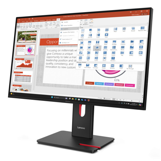 Écran plat 27" Lenovo ThinkVision T27-40 (64A5MAT6EU)