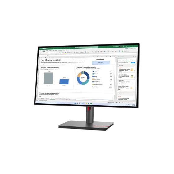 Écran plat 27" Lenovo ThinkVision P27H-30 (63A1GAT1EU)