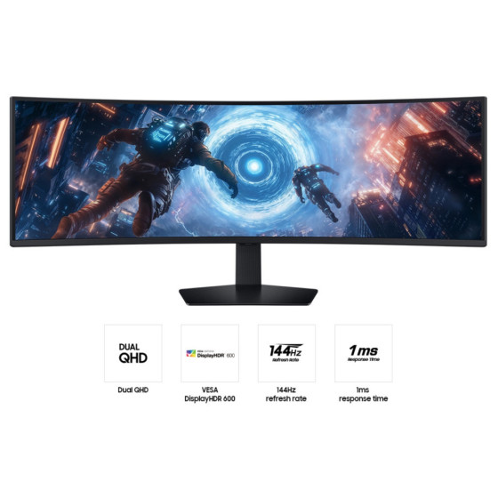 Écran 49" dqhd incurvé Gaming Samsung Odyssey G9 G91F (LS49FG910EUXEN)