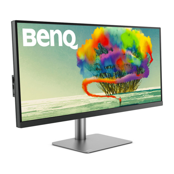 Écran plat de PC BenQ PD3420Q 86,4 CM (34") 3440 X 1440 pixels quad HD LED gris (9H.LJHLB.QBE)