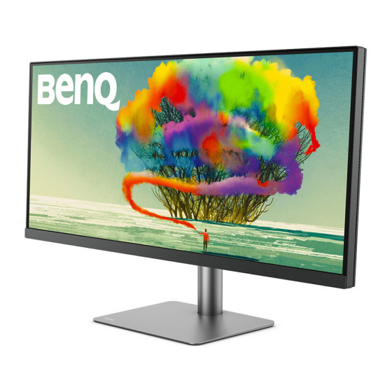 Écran plat de PC BenQ PD3420Q 86,4 CM (34") 3440 X 1440 pixels quad HD LED gris (9H.LJHLB.QBE)