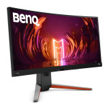 Écran plat de PC BenQ EX3415R 86,4 CM (34") 3440 X 1440 pixels ultrawide quad HD LED noir, gris (9H.LK2LJ.TBE)