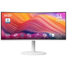 ÉCRAN INCURVÉ 34" UWQHD MSI MD342CQP BLANC (9S6-3PC59H-039)