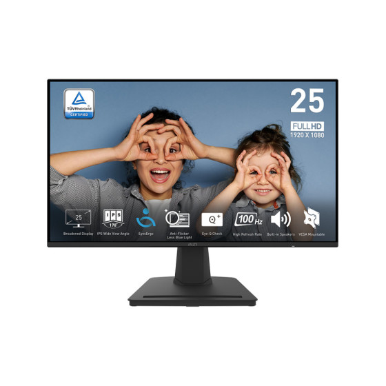 Écran 25" Full HD MSI Pro MP252 (9S6-3PC4CT-017)