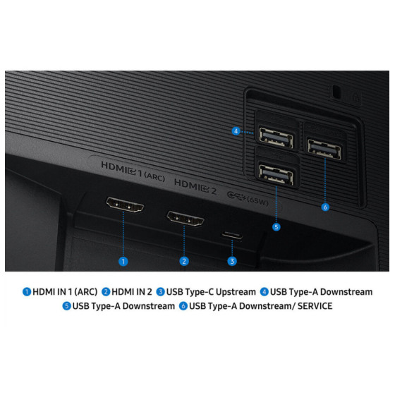 Écran intelligent 32 " Samsung vision AI M7 M70F UHD 4K (LS32FM700UUXEN)
