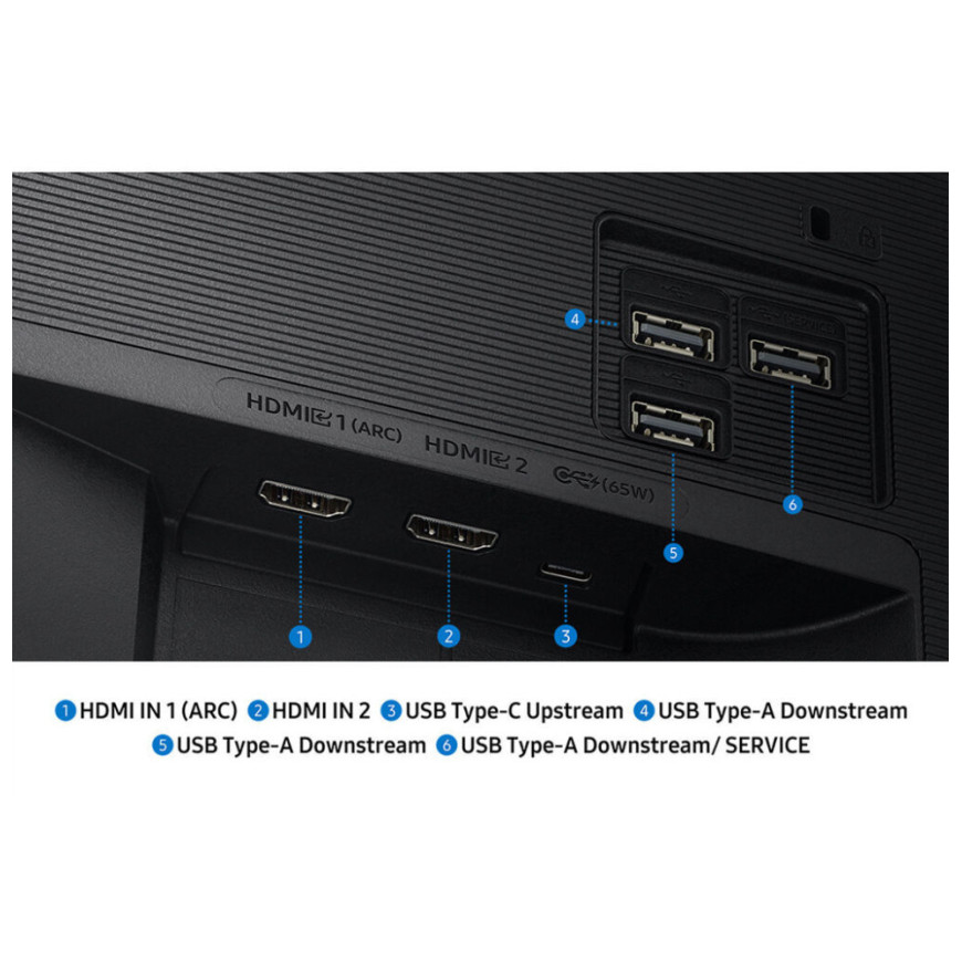 Écran intelligent 32 " Samsung vision AI M7 M70F UHD 4K (LS32FM700UUXEN)