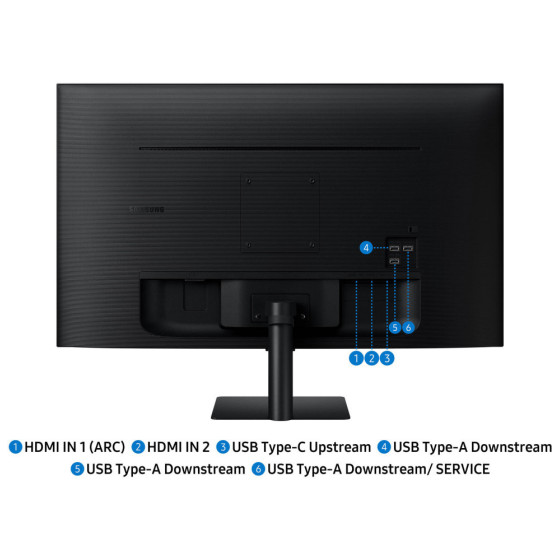 Écran intelligent 32 " Samsung vision AI M7 M70F UHD 4K (LS32FM700UUXEN)