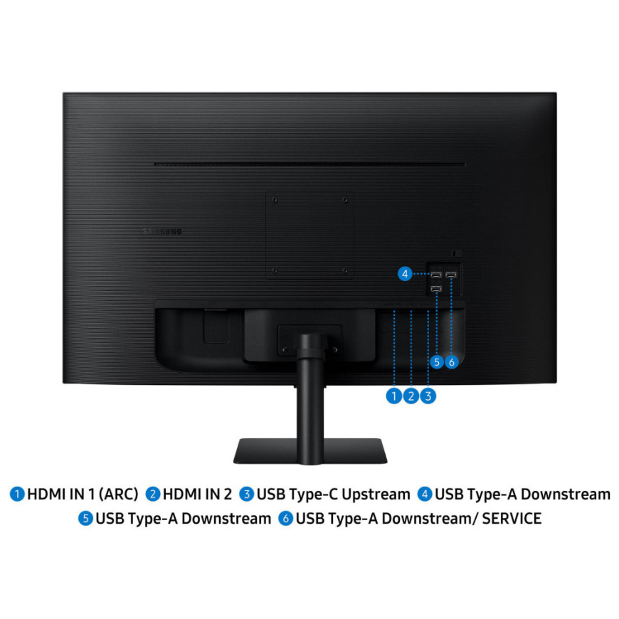 Écran intelligent 32 " Samsung vision AI M7 M70F UHD 4K (LS32FM700UUXEN)