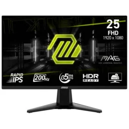 ÉCRAN 25" FULL HD MSI MAG 255F E20 (9S6-3BC21M-057)