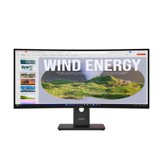 Écran incurvé Smart 34" Lenovo ThinkVision T34WD-40 (64AEGAT1EU)