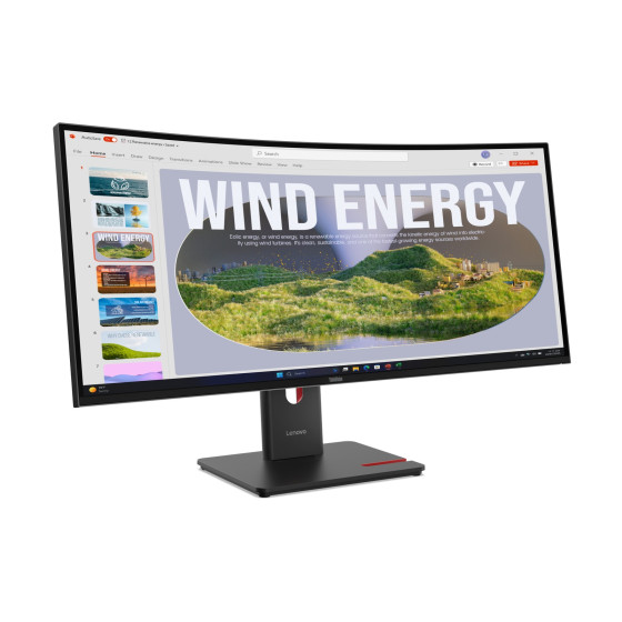 Écran incurvé Smart 34" Lenovo ThinkVision T34WD-40 (64AEGAT1EU)