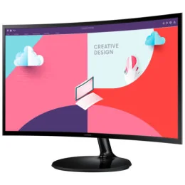  ÉCRAN INCURVÉ 24"&nbsp;SAMSUNG ESSENTIAL CURVED MONITOR S3 (LS24C360EAMXZN)