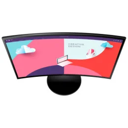  ÉCRAN INCURVÉ 24"&nbsp;SAMSUNG ESSENTIAL CURVED MONITOR S3 (LS24C360EAMXZN)