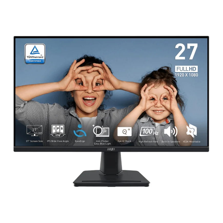 ÉCRAN 27" FULL HD MSI PRO MP275 (9S6-3PC3CM-002)
