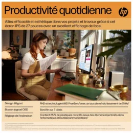  HP ÉCRAN FHD V27I G5 ÉCRAN FHD HP V27I G5  (65P64AA)
