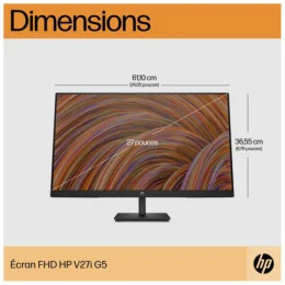  HP ÉCRAN FHD V27I G5 ÉCRAN FHD HP V27I G5  (65P64AA)