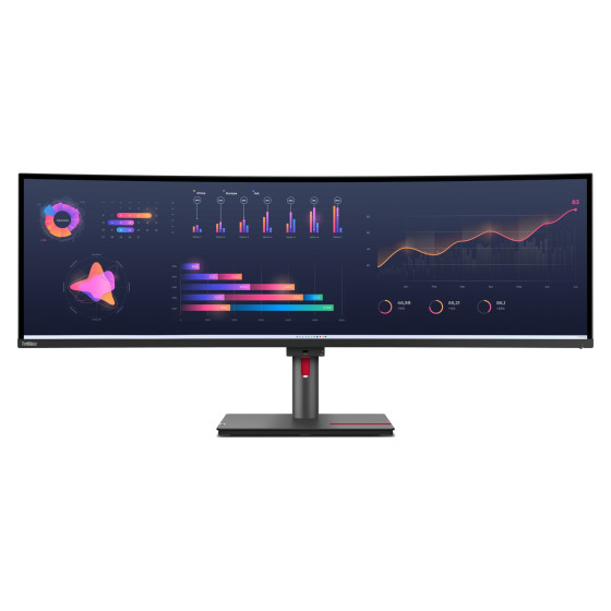 Écran incurvé 49" Lenovo ThinkVision P49W-30 5K dqhd (63DBRAT1EU)