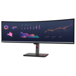  ÉCRAN INCURVÉ 49" LENOVO THINKVISION P49W-30 5K DQHD (63DBRAT1EU)