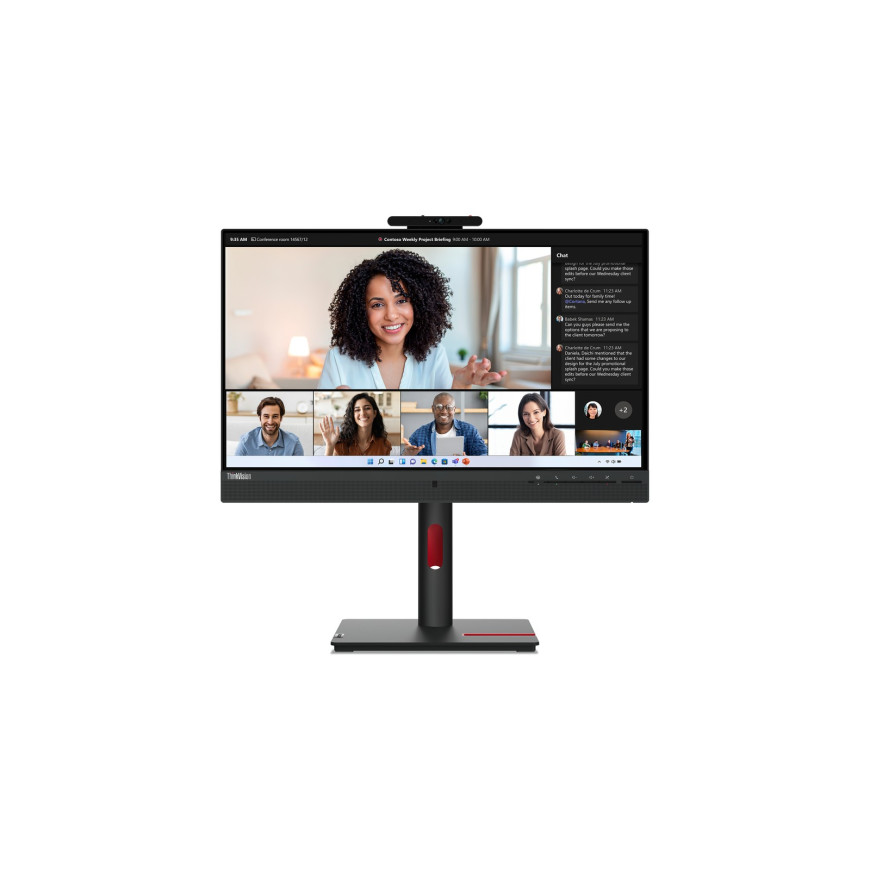Écran 23,8" Full HD Lenovo ThinkVision T24MV-30 avec webcam (63D7UAT3EU)