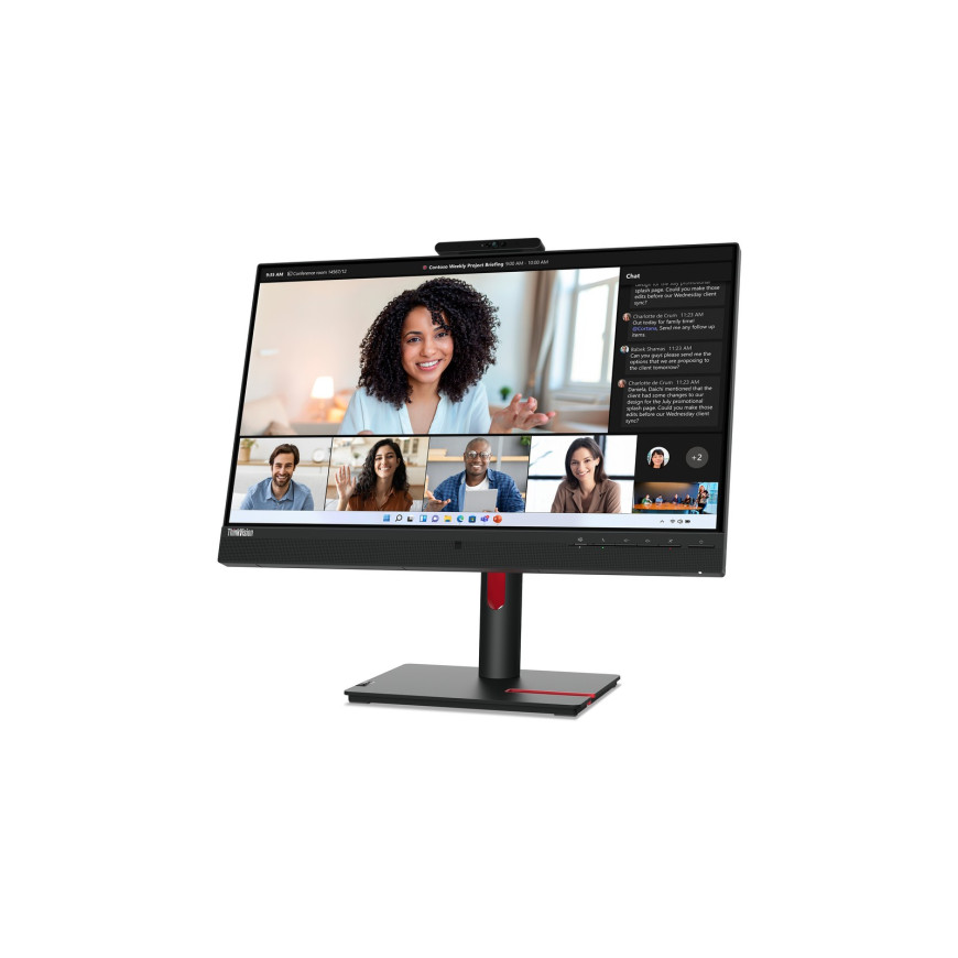 Écran 23,8" Full HD Lenovo ThinkVision T24MV-30 avec webcam (63D7UAT3EU)