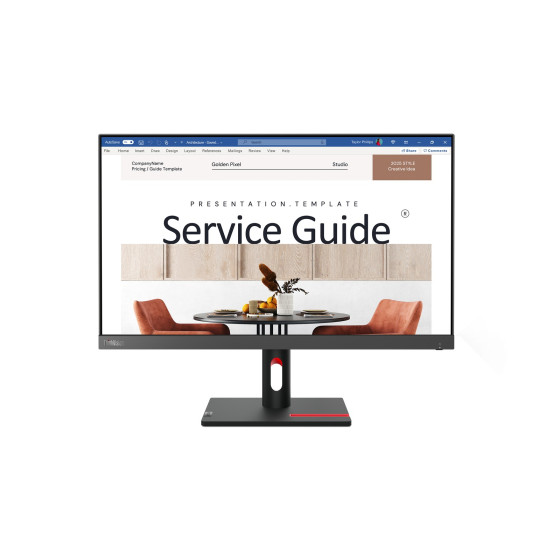 Écran 23,8" Full HD Lenovo ThinkVision S24I-30 (63DEKAT3EU)