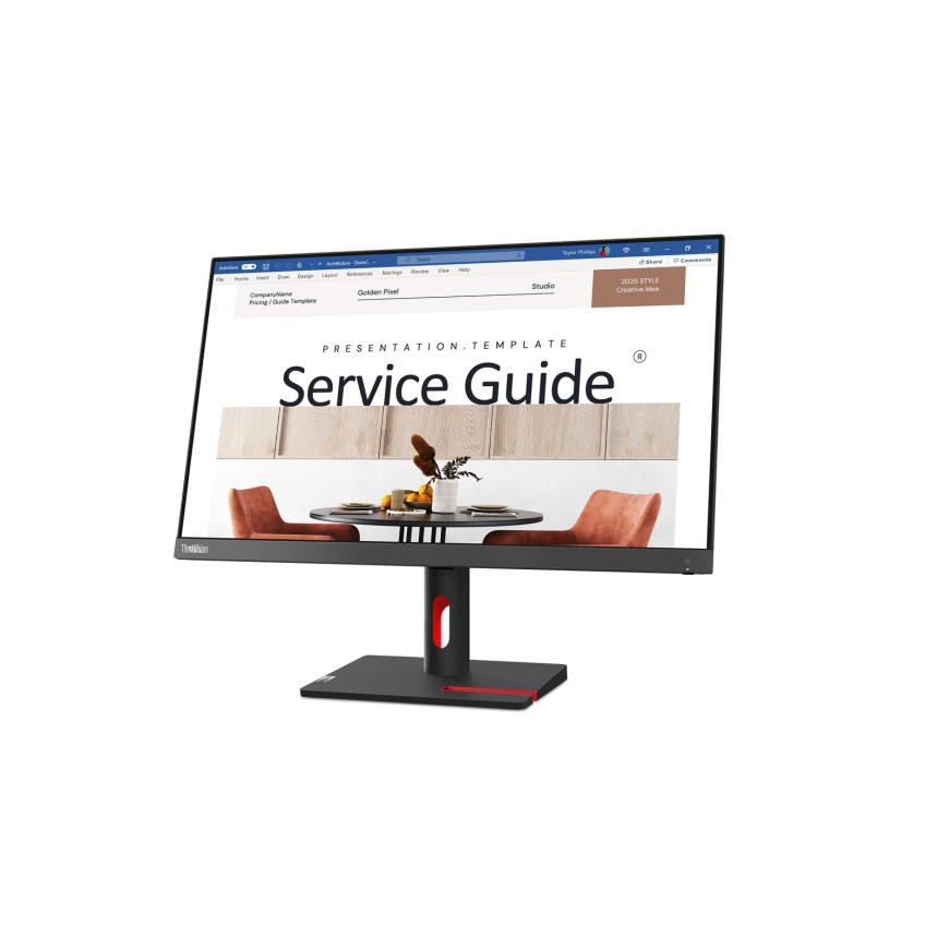 Écran 23,8" Full HD Lenovo ThinkVision S24I-30 (63DEKAT3EU)